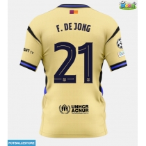 Barcelona Frenkie de Jong #21 Bortedrakt 2025-26 Kortermet